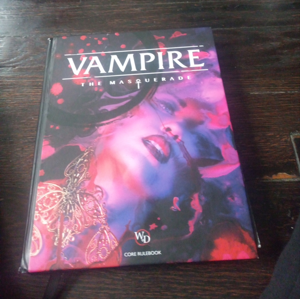Vampire: The Masquerade 5th Edition Roleplaying RPG Game Core Rulebook G2U